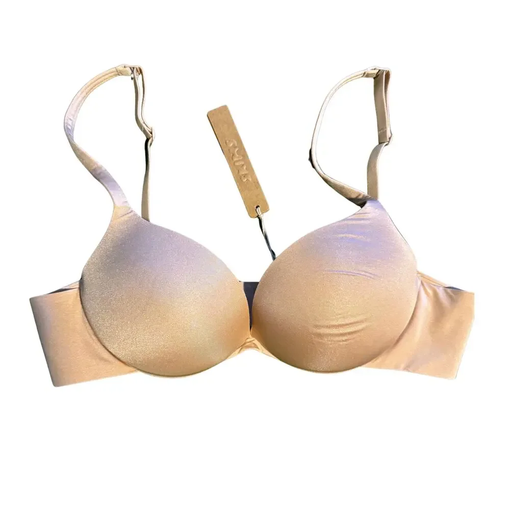 SKIMS Ultimate Push‑Up Bra – Mica (Soft Pink/Neutral) | 36A